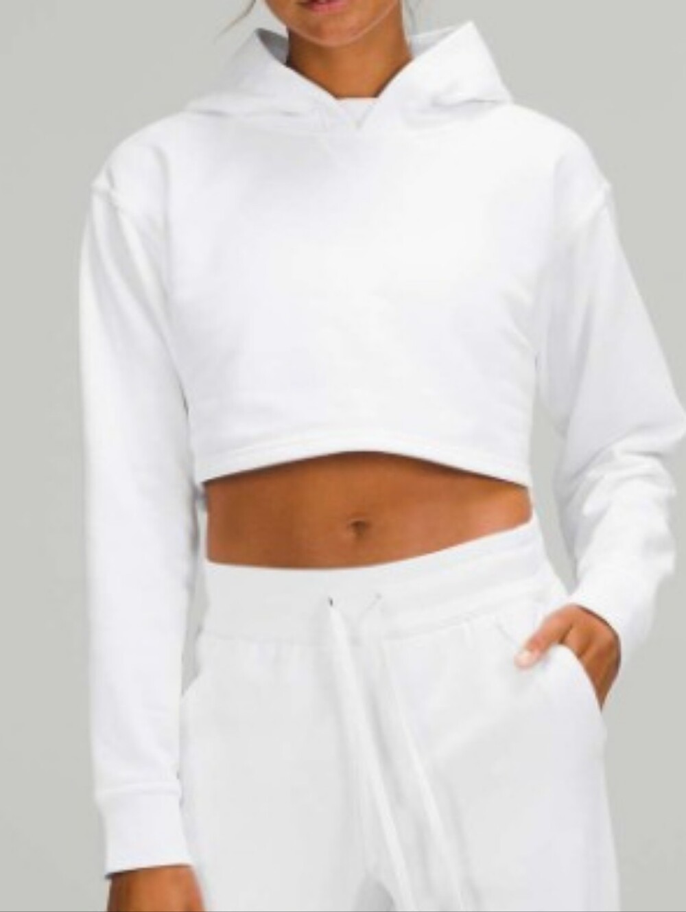 Lululemon All Yours Cropped Hoodie